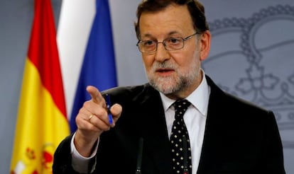 El presidente del Gobierno espa&ntilde;ol en funciones, Mariano Rajoy. 