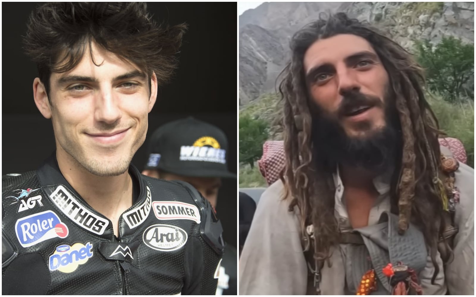 Axel Pons y su nueva vida: de competir en motociclismo a viajar por el mundo descalzo