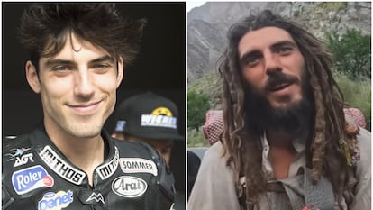 A la izquierda, Axel Pons en 2016; a la derecha, en la actualidad.