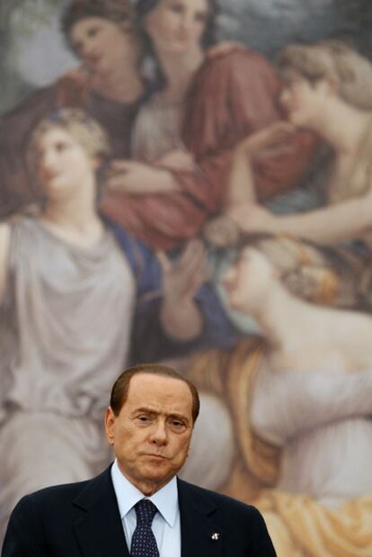 El primer ministro italiano, Silvio Berlusconi.