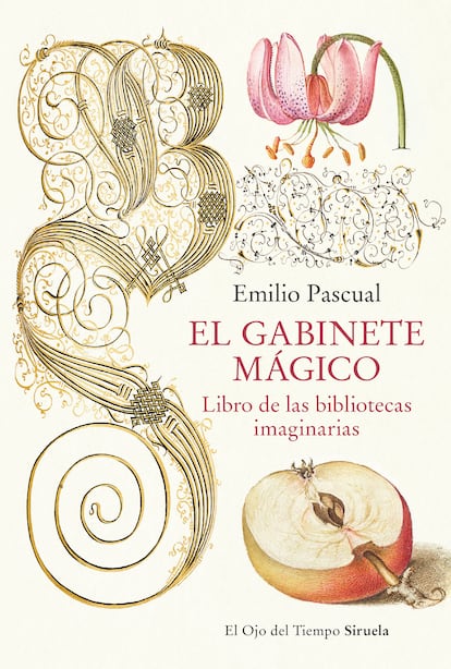Portada de 'El gabinete mágico. Libro de las bibliotecas imaginarias', de Emilio Pascual. EDITORIAL SIRUELA