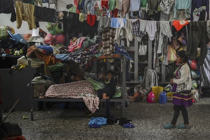 Indígenas embera en Bogotá.