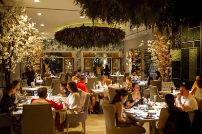 Restaurante Les Jardins du Liban en Marbella (Málaga).