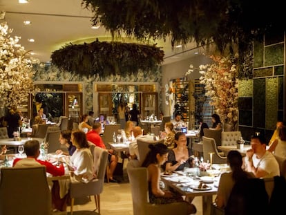 Restaurante Les Jardins du Liban en Marbella (Málaga).