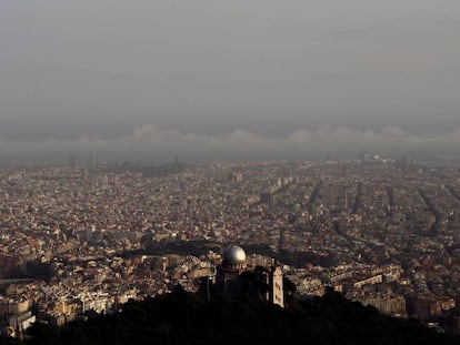 Panorámica de Barcelona.