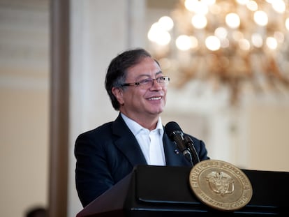 El presidente de Colombia, Gustavo Petro