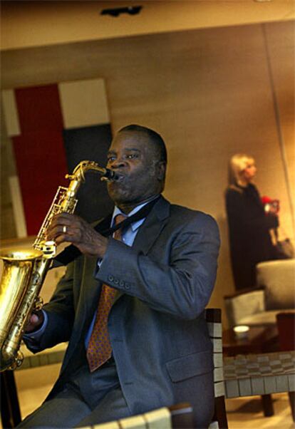 El saxofonista Maceo Parker.