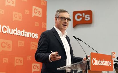 Jos&eacute; Manuel Villegas, Vicesecretario General de Ciudadanos 