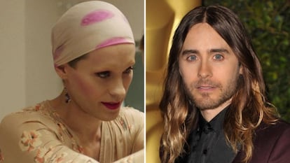 Para su papel de Rayon en 'Dallas Buyers Club', Jared Leto cambió su aspecto completamente. Ya de por sí de complexión delgada, el actor tuvo que perder 15 kilos y quedarse en apenas 50. "Pensaban que estaba enfermo", relató. "He llegado a hacer auténticas locuras con mi peso, pero esto fue diferente y muy duro. Te sientes frágil, delicado, inseguro…", contó en E! Online. Acompañó el cambio con una gran labor del departamento de maquillaje... y al final llegó el Oscar.