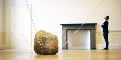 Escultura 'Interconnected Spaces', del Karla Black.