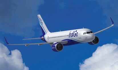 Modelo A320neo, del que la aerolínea india IndiGo hizo el mes pasado un pedido de 250 aviones.