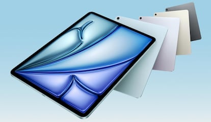 Colores del nuevo tablñet iPad Air con M3