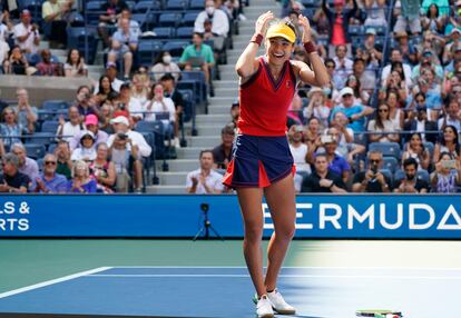 Emma Raducanu en el US Open