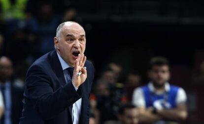 Pablo Laso, en la semifinal.