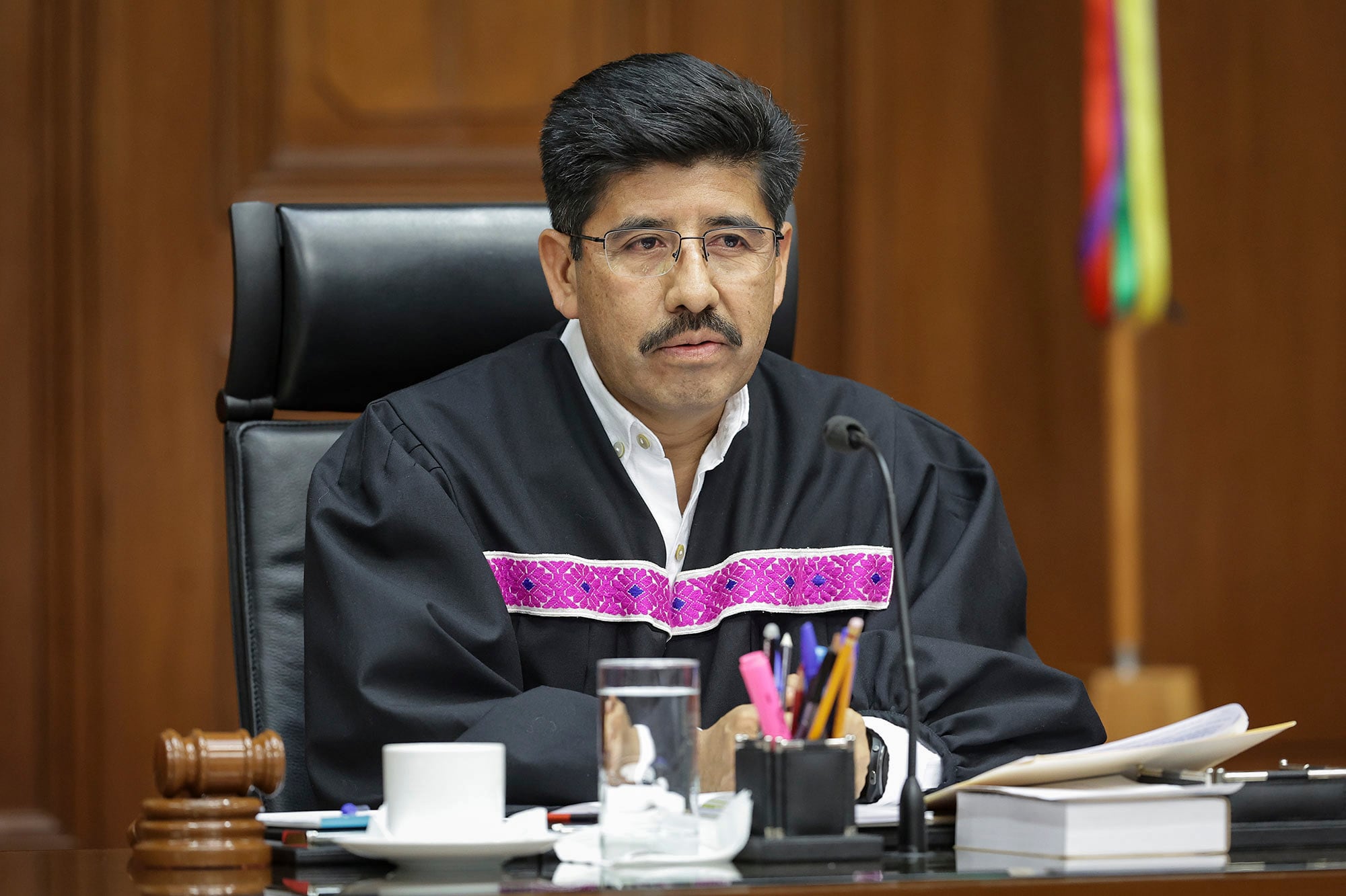 Hugo Aguilar defiende una Suprema Corte que da “certidumbre” política, económica y social