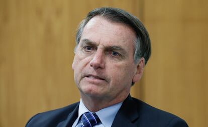 El presidente de Brasil, Jair Bolsonaro.