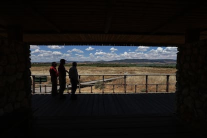 Observatorio de la Isla del Pan, ubicada en el interior del parque.