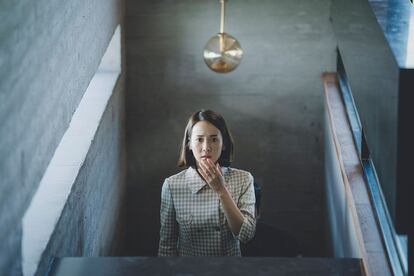 La actriz Cho Yeo-jeong en un fotograma de ‘Parásitos’ (2019).