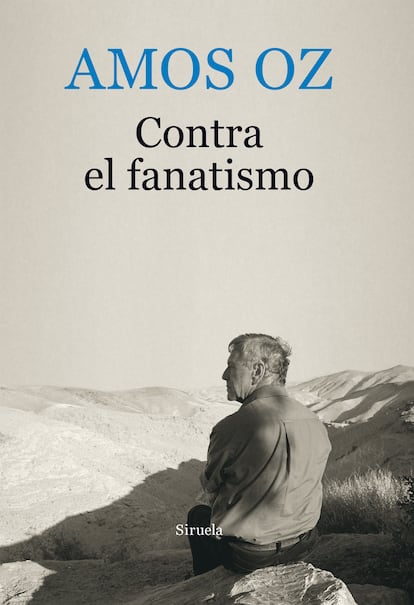 Portada de 'Contra el fanatismo', de Amos Oz.