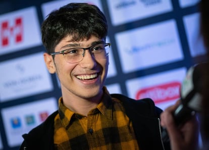 Alireza Firouzja, hoy en Stavanger tras su victoria sobre Fabiano Caruana