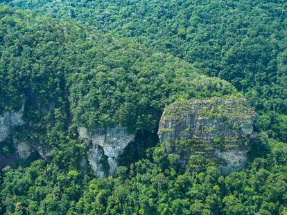 Parque Nacional Natural Sierra de Chiribiquete, en Colombia.