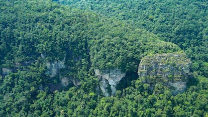 Parque Nacional Natural Sierra de Chiribiquete, en Colombia.