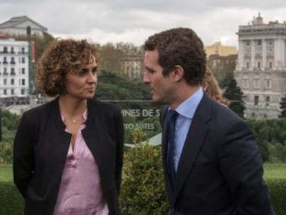 Casado nombra a la exministra como cabeza de lista en Bruselas para contrarrestar las  fake news  del relato independentista sobre Cataluña