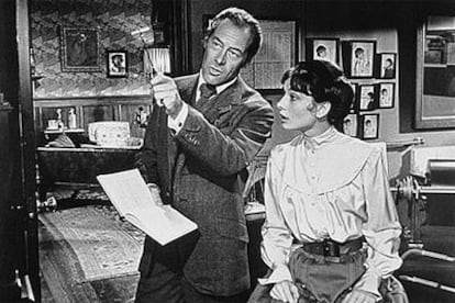 Rex Harrison y Audrey Hepburn, en una imagen de <i>My fair lady.</i>