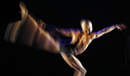 Un momento de la representaci&oacute;n de &#039;El arte de la danza&#039;, en el teatro Principal de Valencia. 