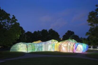 Serpentine Pavilion, obra de Lucía Cano y José Selgas.