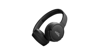 Cascos inalámbricos sobre fondo blanco.