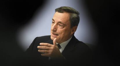 El presidente del BCE, Mario Draghi