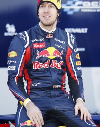 El piloto Sebastian Vettel