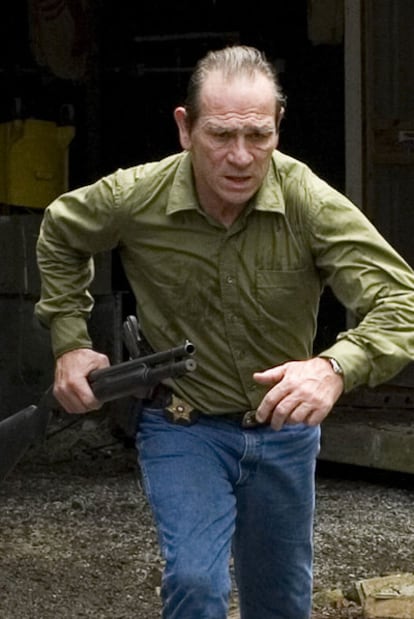 Tommy Lee Jones, en el filme.