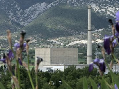 Central nuclear de Garo&ntilde;a (Burgos).