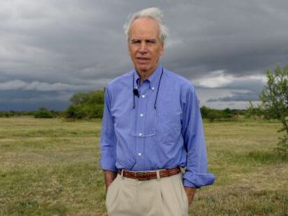 Douglas Tompkins, fotografiado en sus tierras en 2009. 