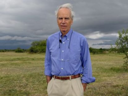 Douglas Tompkins, fotografiado en sus tierras en 2009. 