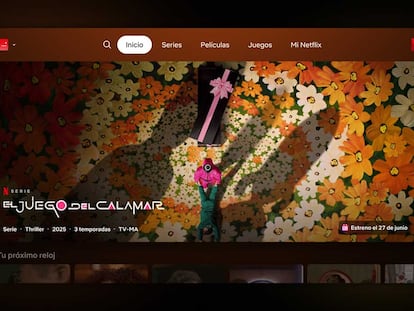 Nueva interfaz de Netflix para Smart TV
