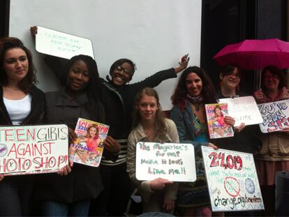 No retoquen las fotos de chicas, 'please'