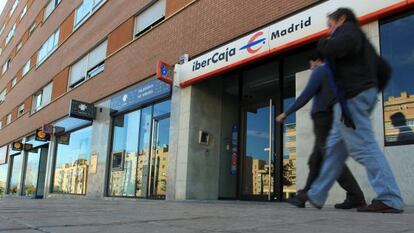 Oficina de Ibercaja en Madrid.