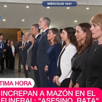 Cristina Pardo reacciona a los insultos a Mazón durante el funeral de Estado y hace esta comparación con los reyes