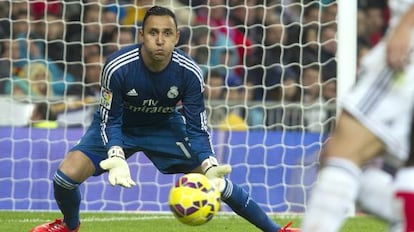 Keylor Navas durante la temporada pasada