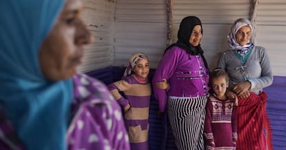 Miembros de la Asociaci&oacute;n para el Desarrollo de la Mujer Rural de Laghdira, Marruecos.
 
 