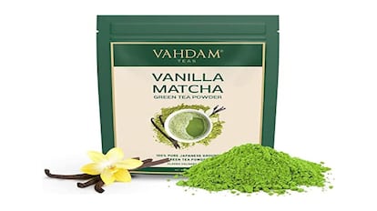 Té matcha de vainilla