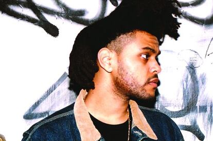 The Weeknd, que se come la "e", y su peinado imposible.