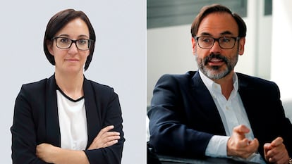 Los periodistas Gemma Robles y Fernando Garea.