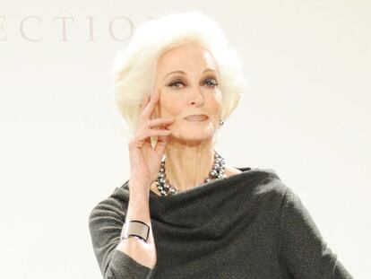 Lo que vende una modelo mayor