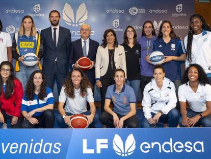 Presentación del patrocinio de Endesa a la Liga Femenina