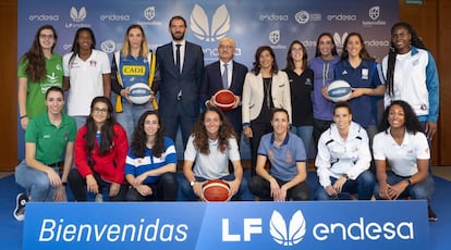 Presentación del patrocinio de Endesa a la Liga Femenina