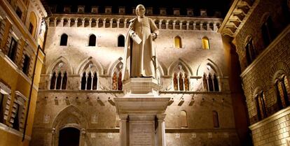 Sede de Monte dei Paschi, en Siena (Italia).